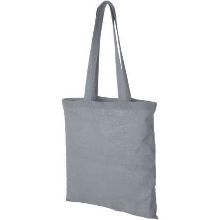 Bullet Carolina Cotton Tote 38 X 42 Cm Grå