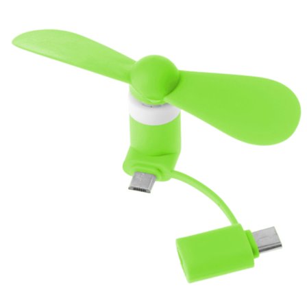 Mini Cute USB Fläktkylare Typ C Löstagbar USB-C-prylar Låg power för Power PC Bärbar datorkylare