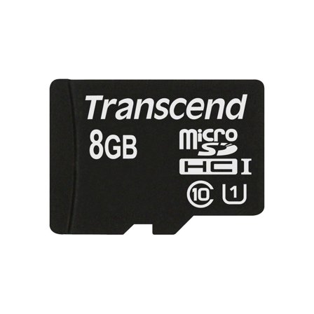 Transcend microSDHC Class 10 UHS-I (Premium) - flashminnekort - 8 GB - microSDHC UHS-I
