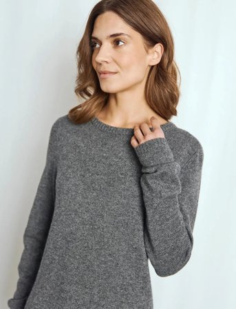 Bruun & Stengade Bs Iselin Regular Fit Dress - Grey - M