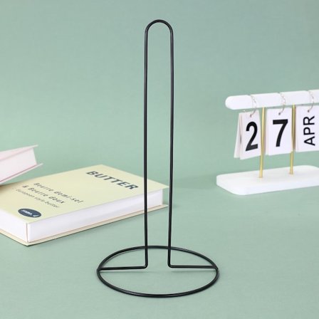 Fristående köksrulls hållare, pappershanddukshållare för köksbänk och matbord