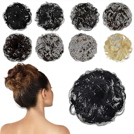 Hiussolmuponnari Nuttura Hiustuppee Hiussolki Poninhäntäpidennykset