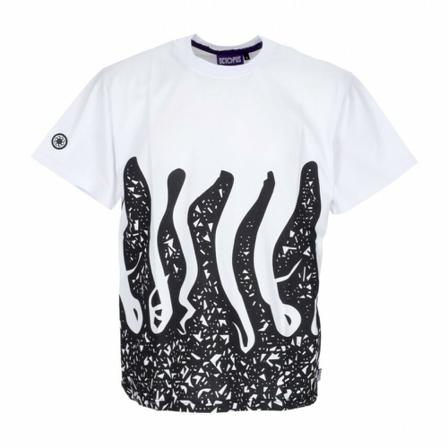 Octopus, T-Shirts Wit, Heren, Maat:XS