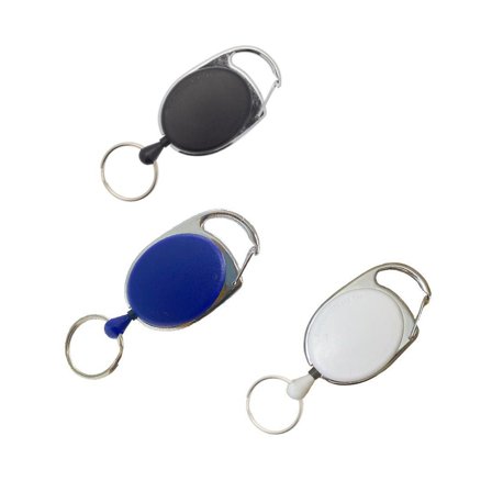 EXPOGRAF CARDKEEP Jojo med nyckelring svart - Lyreco - Kontorsmöbler och inredning - Namnskyltar och korthållare - Korthållare - Tillbehör