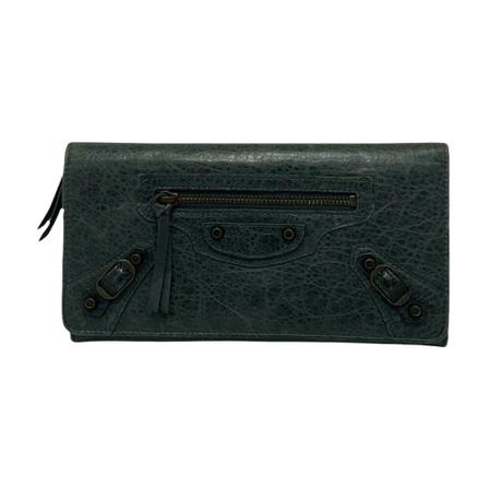 Balenciaga Vintage, Wallets & Cardholders Groen, Dames, Maat:ONE Size