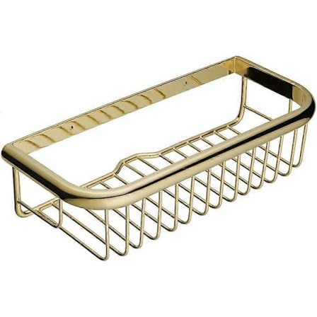 Högkvalitativ Koppar Badrumshylla, Massiv Koppar Ihålig Korgdesign För Badrumsförvaring, Ventilation Och Motstår Repor, Väggmonterad TQL