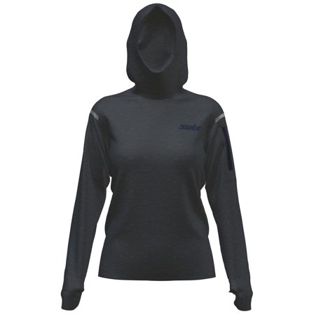 Swix Pace Midlayer Hooded W Dark navy