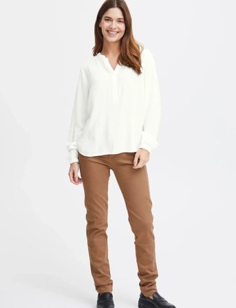 Fransa Frhaida Bl 1 - White - XL