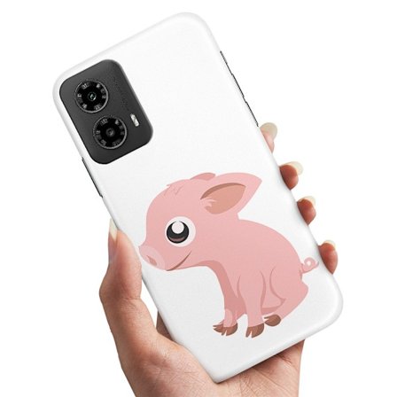 Motorola Moto G35 5G - Deksel/Mobildeksel Minigris