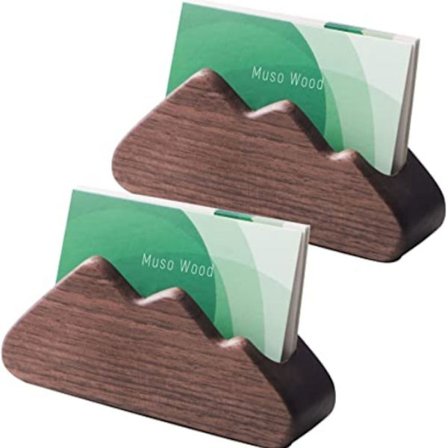 2 KPL Korttikotelo Yrityksille Massiivipuuta