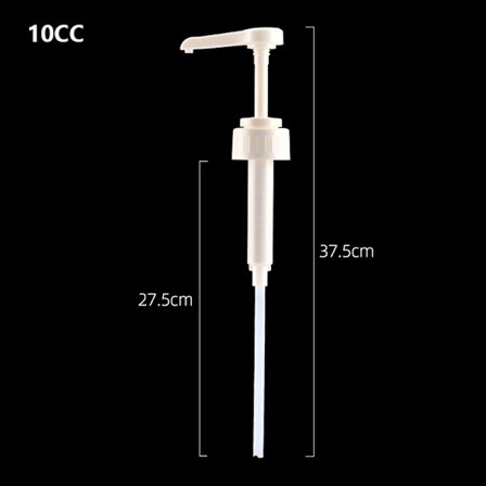 Pump Kaffe Mjölk Te Dispenser Sirap Pump White Liquid Dispenser