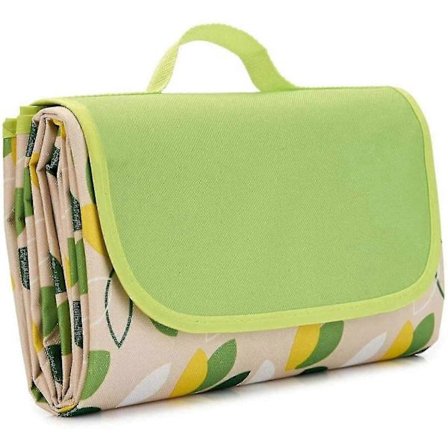 Strandmåtte Picnic Tæppe, Vandtæt Picnic Tæppe Med Håndtag, Strandtæppe