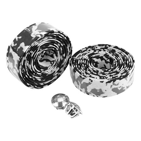 EVA Cykel Styrbånd Let Vægt Landevejscykel Cykel Greb Wrap Sort & Hvid