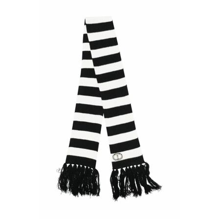 Twinset Winter Scarves , Zwart , Heren , Maat: S Sjaals