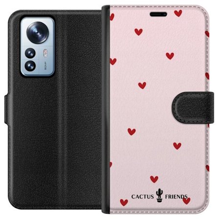 Kompatibelt Plånboksfodral till Xiaomi Xiaomi 12 Pro Cactus and Friends – HeartSprinkle