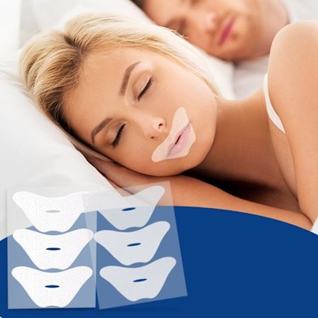 Anti-snorkeplaster - Mundtape mod snorken