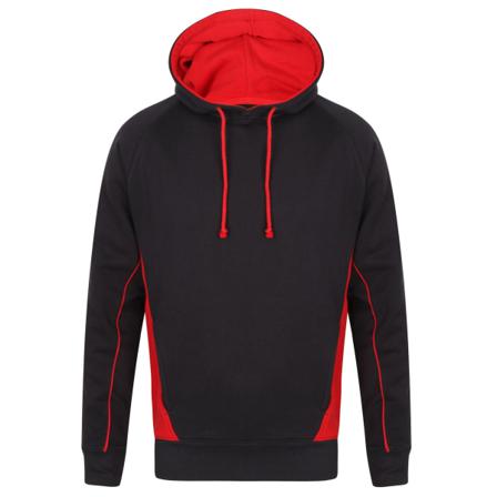 Finden & Hales Herr Pull Over Huvtröja / Hoodie L Marinblå