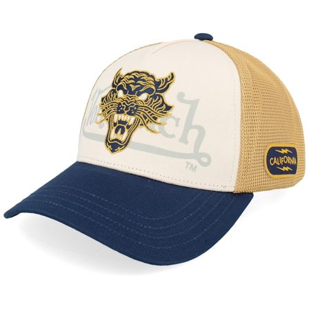 Von Dutch - Weiss trucker Cap - Wild Patch Yellow/White/Navy Trucker @ Hatstore