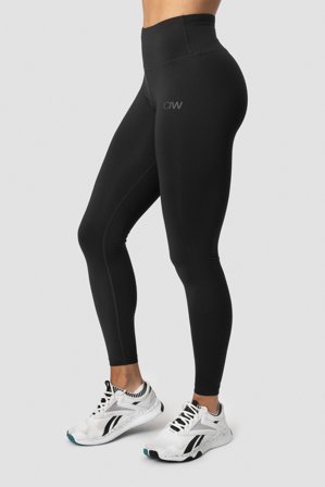 Classic High Waist Tights Black