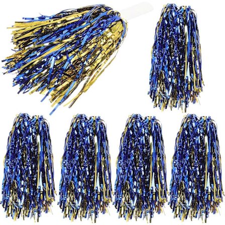 /NN/6 kpl Uudelleenkäytettäviä Cheerleading Käsi Kukka Palloja Cheerleading Kannustus Pompoms Otteluun 35x9cm