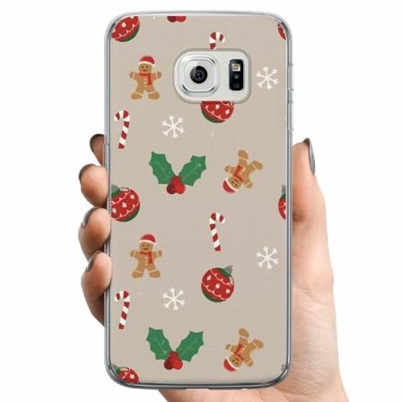 Samsung Galaxy S6 Edge Tpu Mobilskal Christmas