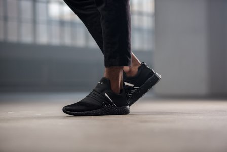 ARKK Copenhagen Herren Sneakers Größe 44 Raven Mesh S-E15 Black White Spray