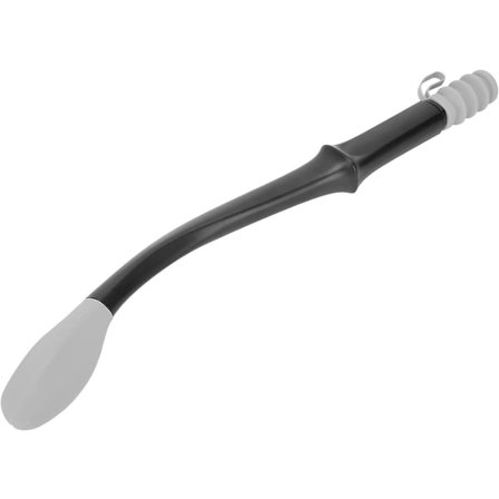 WC-apuväline ylipainoisille, säädettävä WC-pyyhintäapu pyyhkeillä, WC-paperisuihkeilla ja mukava itsehoitopyyhin rajoitetulle liikkuvuudelle (HARMAA)