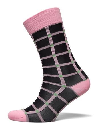 Lelu, 1519 Transparent Socks Lingerie Socks Regular Socks Multi/mønstret STINE GOYA