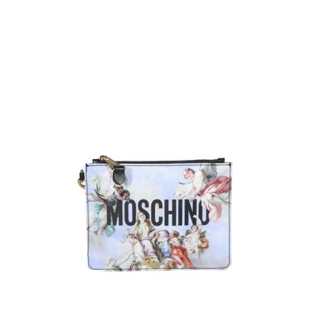Moschino, Mini Bags Blauw, Dames, Maat:ONE Size