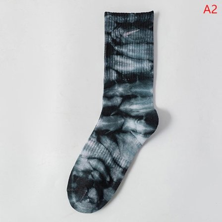 Tie-dye Socks European and Street Ins Hip-hop Tide Brand Coupl