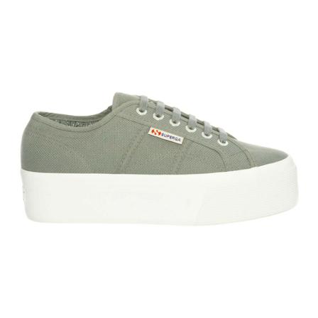 Superga 2790 AcatW line Grå, Dame Sneakers, Størrelse: 35 EU