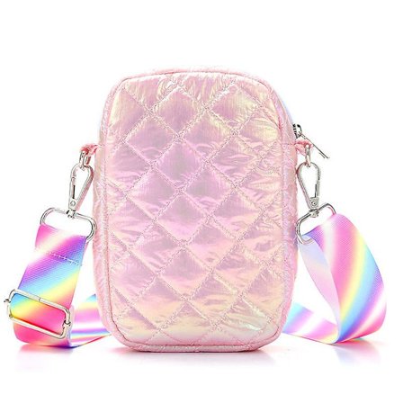 WABJTAM Pieni crossbody-lompakko puhelinlaukku naisille Mini crossbody-laukku Matkapuhelin olkalaukku Mini lompakkopurkki Olkahihna