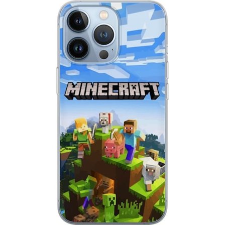Kompatibelt Mobilskal till Apple Apple iPhone 13 Pro Minecraft Creeper block pixel retro spelande