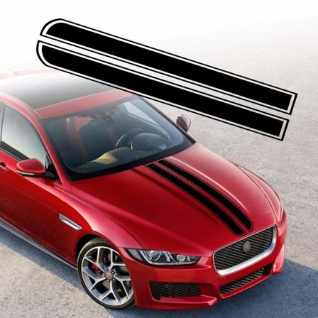 Raidat 129cm x 24cm Auton Konepellin Tarra Autokilpa-ajo Korin Sivuraidat Tarrat Konepellin Katto Helma Puskurin Raidat Tarrat Muokattu Vinyyli Auton 