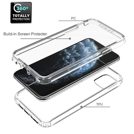 Näytönsuoja Silikonikotelo Yhteensopiva Iphone 11 Pro Xs Max X Xr 8 Plus 7 6s 6 Se2 Iskunkestävä Puhelinkotelo Yhteensopiva Iphone 12 Minin Kanssa