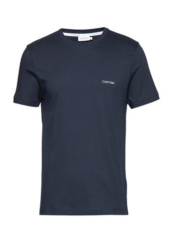 Cotton Chest Logo T-Shirt T-shirts Short-sleeved Blå Calvin Klein