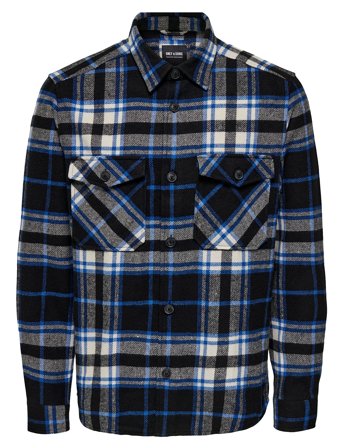 ONLY & SONS | Onsmilo Ovr Check Ls Shirt Noos | XS