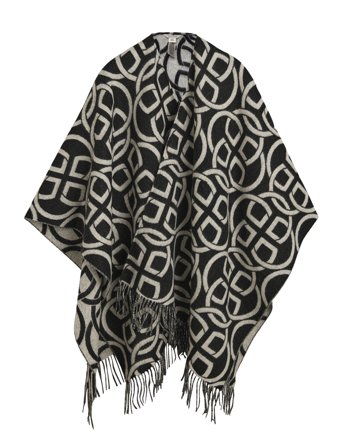 GANT | G Pattern Wool Poncho | ONE SIZE