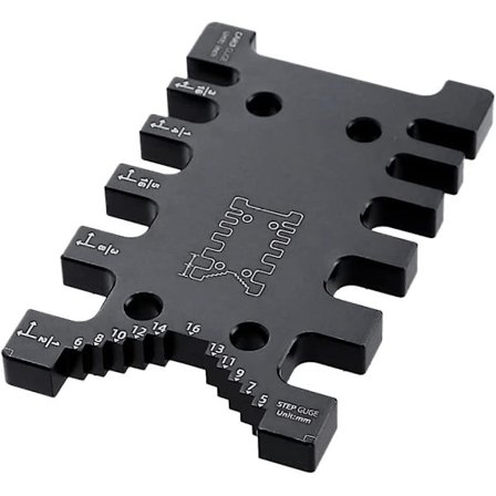 Tenneformet Kaliper for Trearbeid, Metrisk og Britisk Skala, Kalipertype for Maskin, Spikerfuremåler