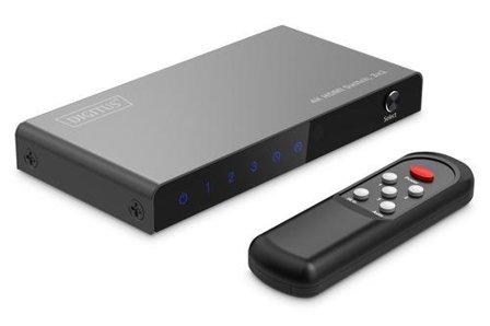 Digitus 3x1 HDMI Switch. 4K/60Hz HDCP 2.3 IN
