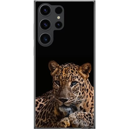 Kompatibelt Mobildeksel til Samsung Galaxy S24 Ultra Leopard