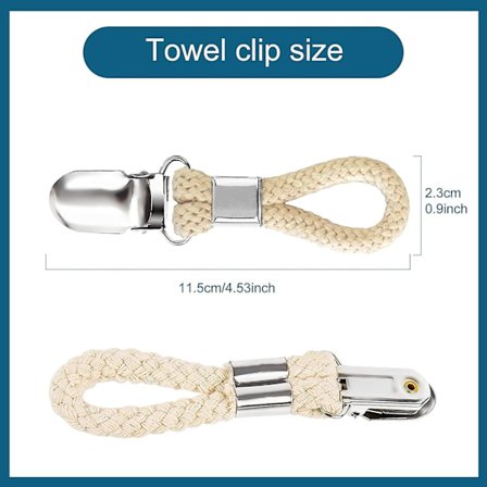 Håndkleklemme, 4 håndkleklemmer, håndkleklemmer, håndkleklemmer, håndkleklemmer, teklesholdere, håndkleklemmer, håndkleløkker