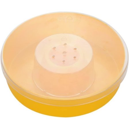 Rund Biskål Praktisk Fodring og Vandforsyning til Bier Biavl Tilbehør