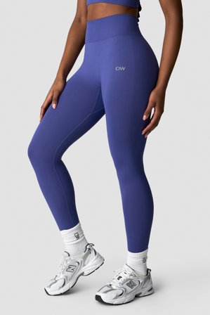 ICANIWILL - Define Seamless Tights Dark Slate Blue- Sportlegging - Dames - sportkleding van ICIW