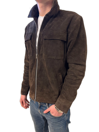 Human scales suede jacka helt ny
