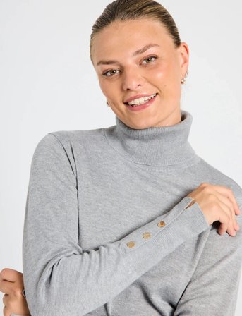 FREE/QUENT Fqkatie-Pullover - Grey - S