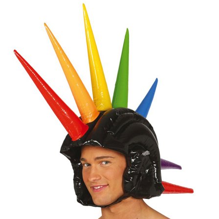 Puhallettava Spikes-kypärä