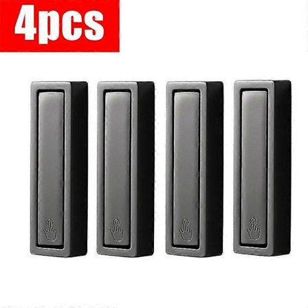 Vikbara Väggkrokar i Rostfritt Stål 4-pack - Badrum & Kök Handduk, Kappa