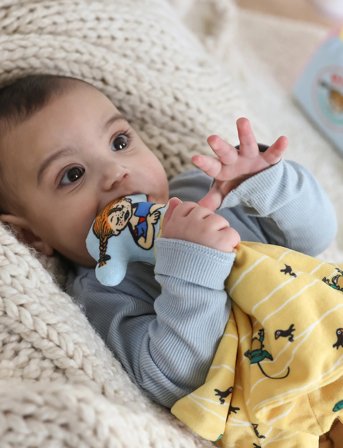 Micki Leksaker Pippi Snuttefilt - Multi/patterned - ONE SIZE