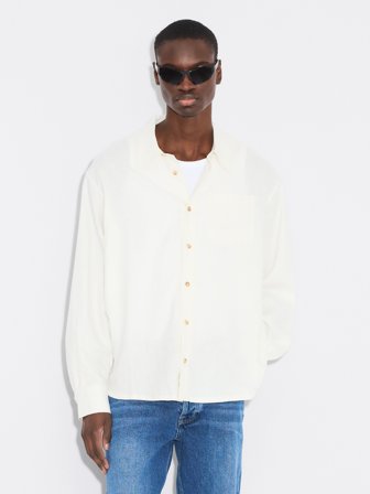 Holzweiler Regular-Fit Linen Shirt - Ecru - Men's - M